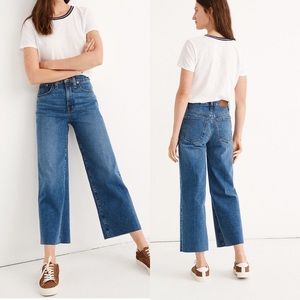Madewell Slim Wide-Leg Crop